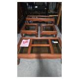 French Provincial Style Coffee Table Set (4)