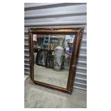 Lg Ornate Gilded Wall Mirror BaroqueStyle 36"x48"