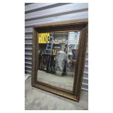 Lg Ornate Mirror Gold Colored Frame 48"x60"