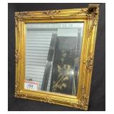 French Style Gilded Wall Mirror 27"x30"