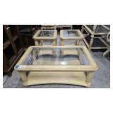 Piece Coffee Table Set 28x24x23