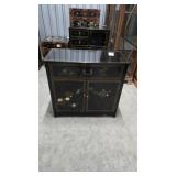 Chinese Chinoiserie Cabinet 34x16x31