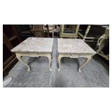 French Provincial End Tables 24x24x24