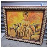 Mid to Late 20th Century Framed Art 44"x50"