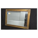 Large Gold Gilt Ornate Wall Mirror 30"x42"