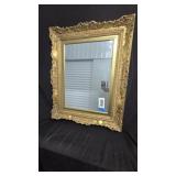 Grand Baroque Style Ornate Mirror 31"x39"