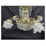 Rococo Style Waterfall Chandelier