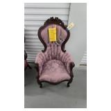 Victorian Style Parlor Chair  Kimball