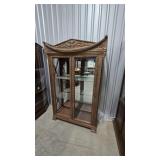 Asian Style Pagoda Display Cabinet