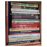 Box Lot of Cookbooks- See Book List in Photo