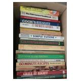 Box Lot of Cookbooks- See Book List in Photo