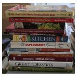 Box Lot of Cookbooks- See Book List in Photo