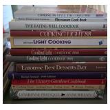 Box Lot of Cookbooks- See Book List in Photo