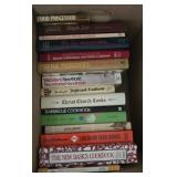 Box Lot of Cookbooks- See Book List in Photo