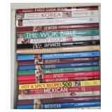 Box Lot of Cookbooks- See Book List in Photo