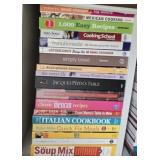 Box Lot of Cookbooks- See Book List in Photo