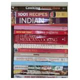 Box Lot of Cookbooks- See Book List in Photo