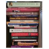 Box Lot of Cookbooks- See Book List in Photo