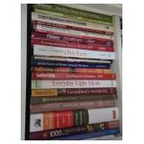 Box Lot of Cookbooks- See Book List in Photo