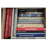 Box Lot of Cookbooks- See Book List in Photo