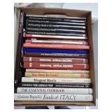 Box Lot of Cookbooks- See Book List in Photo