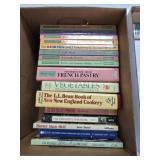 Box Lot of Cookbooks- See Book List in Photo