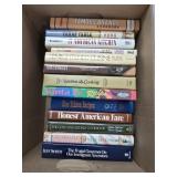 Box Lot of Cookbooks- See Book List in Photo
