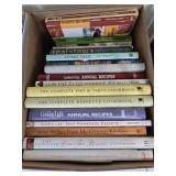 **Box Lot of Cookbooks- See Book List in Photo