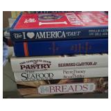 Box Lot of Cookbooks- See Book List in Photo