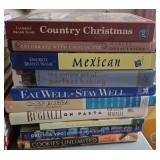 Box Lot of Cookbooks- See Book List in Photo