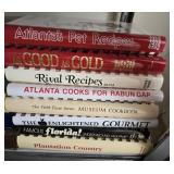 **Box Lot of Cookbooks- See Book List in Photo