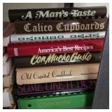 Box Lot of Cookbooks- See Book List in Photo