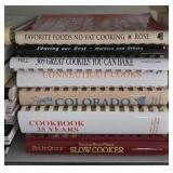 Box Lot of Cookbooks- See Book List in Photo