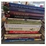 Box Lot of Cookbooks- See Book List in Photo