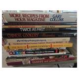 Box Lot of Cookbooks- See Book List in Photo