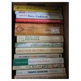 Box Lot of Cookbooks- See Book List in Photo