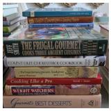 Box Lot of Cookbooks- See Book List in Photo