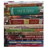 Box Lot of Cookbooks- See Book List in Photo