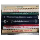 Box Lot of Cookbooks- See Book List in Photo
