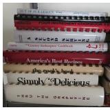 Box Lot of Cookbooks- See Book List in Photo