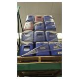 Stacked blue and red insulated beverage/food coole