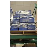 Large quantity of blue cafeteria/food-service tray