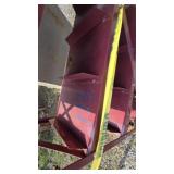 Pallet/stack of heavy steel wear parts, blades/tee