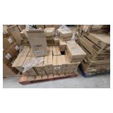 Pallet of boxed Wilco food-service fixtures/compon