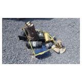 Assorted electric motors, compressors/pumps and me