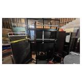 Assorted office/storage equipment including file c