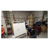 Assorted classroom/library equipment and furniture