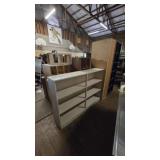 Assorted wooden mail/cubby organizers, compartment