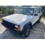 1992 White Jeep Cherokee Sport