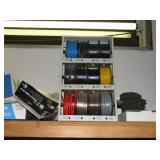 Spools of Wire with Dispensor and Cable Ties